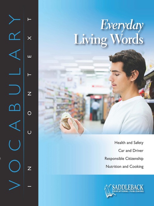 Title details for Everyday Living Words by Saddleback Educational Publishing - Wait list